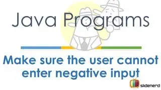 Java Validate User Input |