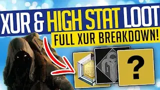 Destiny 2 | XUR & HIGH STAT EXOTICS! April 21st-April 24th | Inventory & Location! - Lightfall