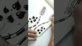 shorts zentangle art | tangle and doodles