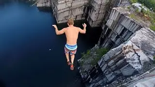 CLIFF JUMPING Compilation - Most INSANE Cliff Jumps of All Time!