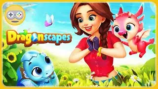 Игра Dragonscapes Приключение. Дракончики и волшебный остров