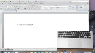Right-Clicking for Spellcheck on the Mac