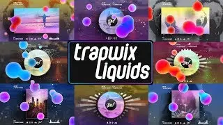 Music Visualizer Pack -TrapWix Liquids Trailer | After Effects Template