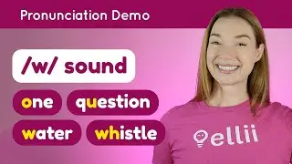 Pronouncing /w/ – English Pronunciation Lesson (Part 1)