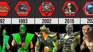 Mortal Kombat REPTILE Evolution | 1992-2023