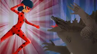 Ladybug vs Godzilla