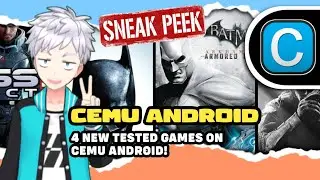 CEMU ANDROID - 4 NEW TESTED GAMES ON CEMU ANDROID! CEMU ANDROID TESTED GAMES PART 6!