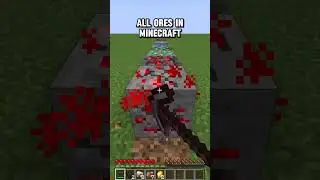 Every ore in Minecraft #shorts