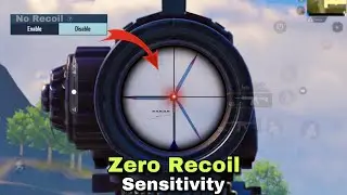 Best Sensitivity For PUBG & BGMI ✅❌ Scope 2x 3x 4x 6x 8x No Recoil Sensitivity 2023 👍 GB ALPHA