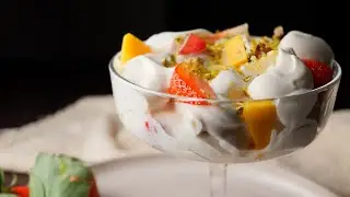 Fruit cream | Quick and Easy Dessert Recipe