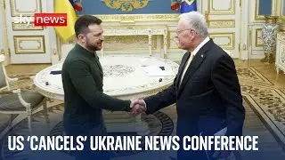 Washington 'cancels' news conference after Zelenskyy meets US official | Ukraine war