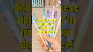 Don't use this highlighter in front of your classmates! 