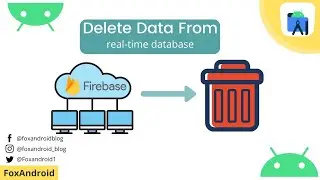 Flutter firebase tutorial #6 Delete Data Firebase Realtime Database | Flutter Firebase Database CRUD