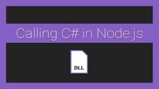 How to call Managed C# DLLs from Node.js