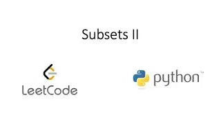 Leetcode - Subsets II (Python)