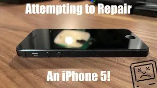 Attempting to Repair my dad's old iPhone 5! | Mastergeko4