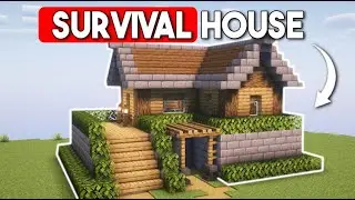 BEST Survival House in Minecraft 🏠[Tutorials]