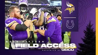 Field Access: Minnesota Vikings vs. Indianapolis Colts During Week 15 of the 2022 Regular Season