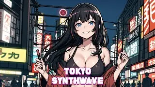 80s Synthpop Cyberpunk Music for Browsing the streets of Shibuya - Synthwave Coding Upbeat Radio