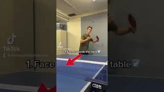 FASTEST table tennis serve 🏓 Tutorial 😮 #tabletennis #pingpong #serve #tutorial #shorts #youtube