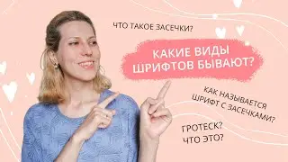 Какие виды шрифтов бывают? Теория букв