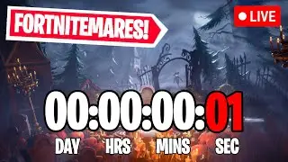 FORTNITEMARES COUNTDOWN LIVE🔴 24/7 - Fortnite Halloween Event!