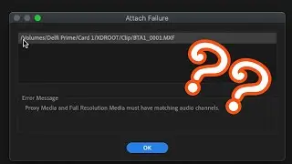 Proxy files – Attach Failure | Quick Tip