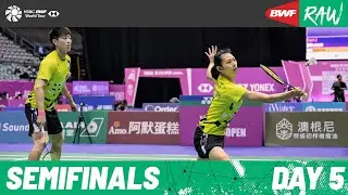 YONEX Taipei Open 2024 | Day 5 | Court 2 | Semifinals | Session 1
