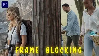 How to make frame blocking transition in premiere pro