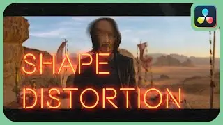 Shape Distortion Effect | DaVinci Resolve 18.5 |