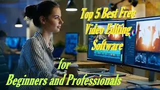 Top 5 Best Free Video Editing Software for Beginners and Professionals