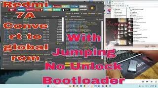 Redmi 7A China To Global Rom No Need Unlock Bootloader By UnlockTool Jumping Way 2023