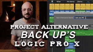 Back up your work with project alternatives Logic Pro X