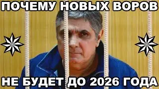 Почему новых ВОРОВ в законе НЕ БУДЕТ до 2026 года