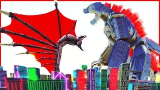 New WARBAT vs MECHA GODZILLA in Roblox! - Godzilla Roblox