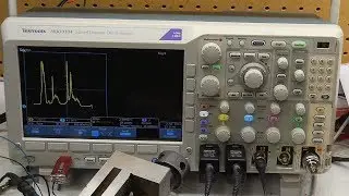 Use an oscilloscope to collect optical spectral data