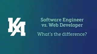 Software Engineer vs Web Developer - What's the Difference?