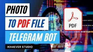 How to convert photos to pdf files with Telegram bot 2022 #telegram #office2pdf