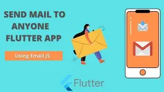 Flutter Send Custom mail using email js | Background | Foreground |