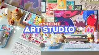 Studio Tour 2024 🏠🎨 New Upgrades & Creative Space Transformation