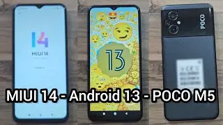 Poco M5 / MIUI 14 & Android 13