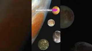 The Moons of Jupiter - Hidden Wonders of the Solar System 🌕🔍 #trending