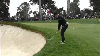 Patty Tavatanakit's Incredible Left-Handed Par Save: 2021 U.S. Women's Open, Round 2