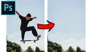 Best Way REMOVE PEOPLE or ANYTHING from Photo in 1 Min Photoshop Hidden