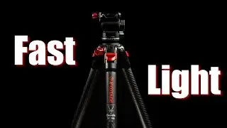 IFootage Gazelle TC3B, Fast, Compact, and Light Travel Video Tripod