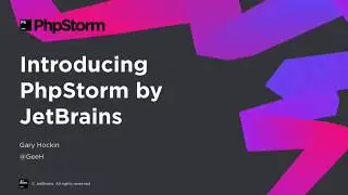 Introduction to PhpStorm