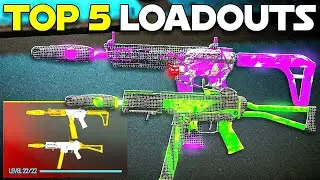 NEW TOP 5 *BROKEN* META SMG LOADOUTS! (Warzone Meta Loadouts) MW3