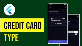 Flutter Credit Card Type Package | Find Card type in Flutter | Flutter Tutorials | Package Explore