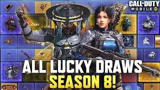 *NEW* All Season 8 Lucky Draws! Mythic Krig 6 + Legendary Hidora Kai + 4 more Draws! CODM Leaks 2023