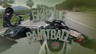 EKİP İLE PAİNTBALL TURNUVASI  #motovlog 44